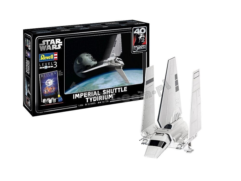Revell 05657 Imperial Shuttle Tydirium STAR WARS SET 1/106 – zdjęcie 2