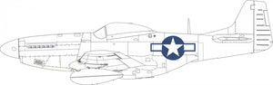 Eduard EX954 P-51D national insignia EDUARD 1/48