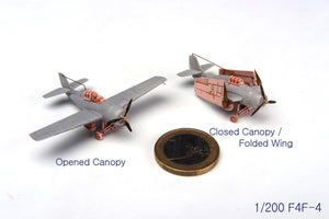MK1 Design MS-20018 WW II USS DECK PLANE SET for CV-6 Enterprise 1/200 – zdjęcie 9