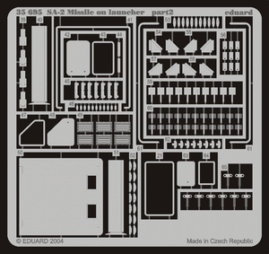 Eduard 35695 SA-2 Missile on launcher 1/35 Trumpeter – image 2