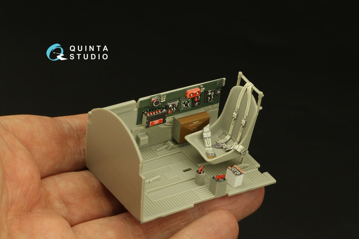 Quinta Studio QD32190 P-47N Thunderbolt 3D-Printed colored Interior on decal paper (Trumpeter) 1/32 – image 7