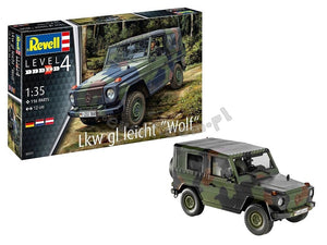 Revell 63277 Lkw gl leicht Wolf Model Set 1/35 – zdjęcie 2