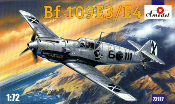 A-Model 72117 Messerschmitt Bf 109 E-3/E-4 1/72