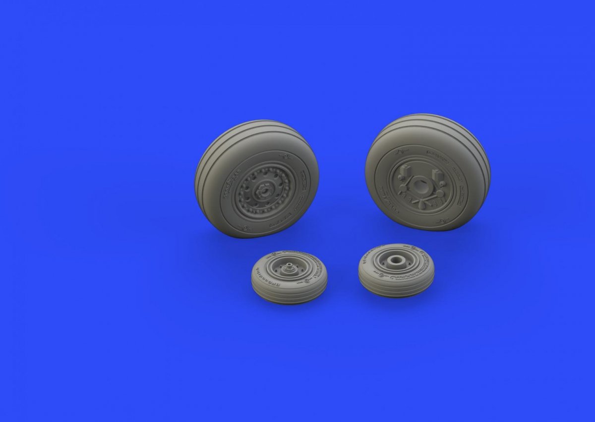 Eduard 648313 F-4J wheels ZOUKEI MURA 1/48 – image 3