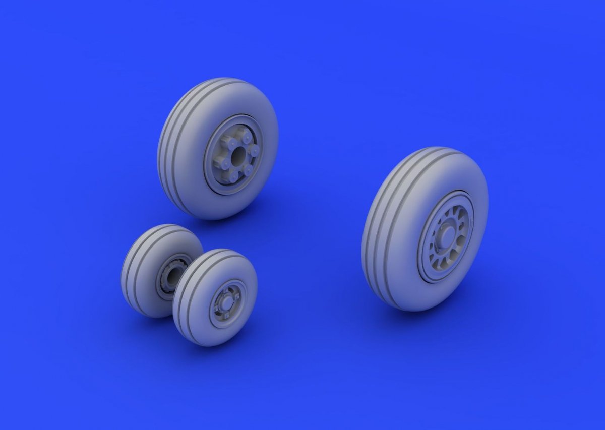 Eduard 672067 JAS-39 wheels 1/72 (REVELL) – image 2
