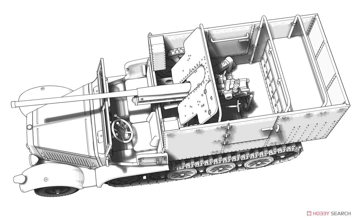 ACE 72574 7.62cm FK.36 (R) auf mZgkw 5t &amp;quot;Diana&amp;quot; Sd.Kfz. 6/3 1/72 – image 10