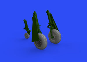 Eduard 648513 P-51D wheels pointed cross tread 1/48 EDUARD – zdjęcie 2