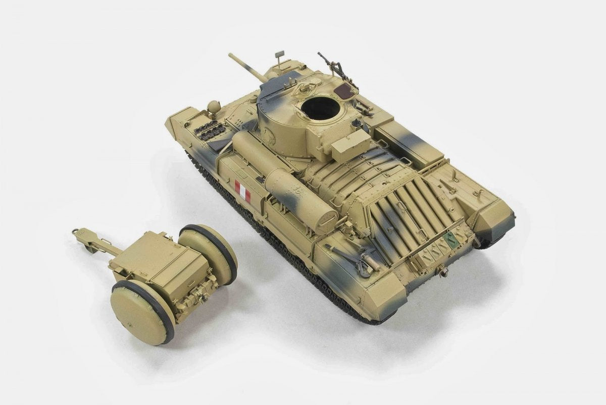 AFV Club 35201 Valentine Mk.III w/Rotatrailer 1/35 – zdjęcie 3
