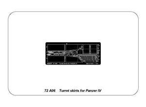 Aber 72A06 Osłony wieży do PzKpfw IV / Turret skirts for PzKpfw IV 1/72 – zdjęcie 5