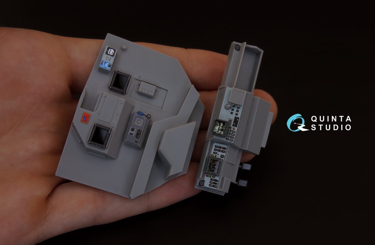 Quinta Studio QD35008 MRAP Typhoon-K 3D-Printed &amp;amp; colored Interior on decal paper (for Takom kit) 1/35 – image 7