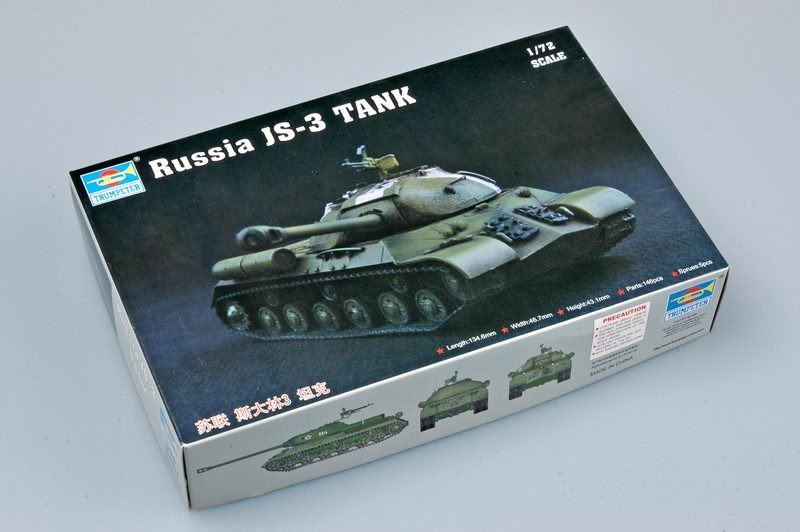 Trumpeter 07227 Russia JS-3 TANK 1/72 – zdjęcie 2