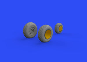 Eduard 648515 P-38F/ G wheels 1/48 TAMIYA – zdjęcie 2