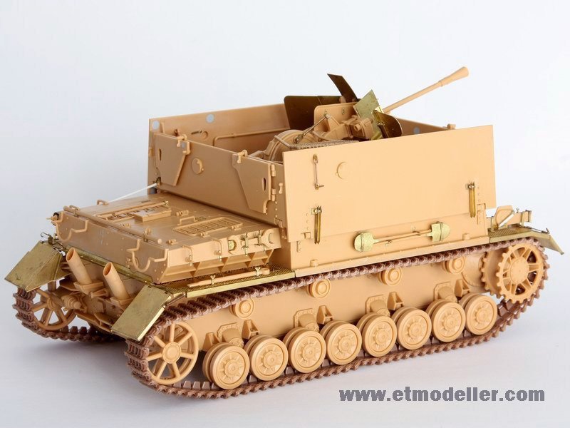 E.T. Model E35-004 WWII German Flakpanzer IV Möbelwagen (For TAMIYA 35237) 1/35 – zdjęcie 2