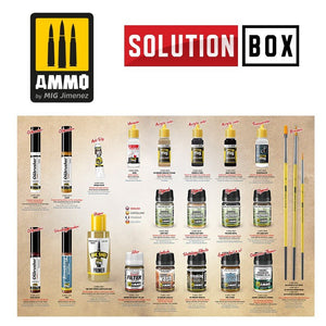 AMMO of Mig Jimenez 7712 SOLUTION BOX - Modern US Military Sand Scheme – zdjęcie 4