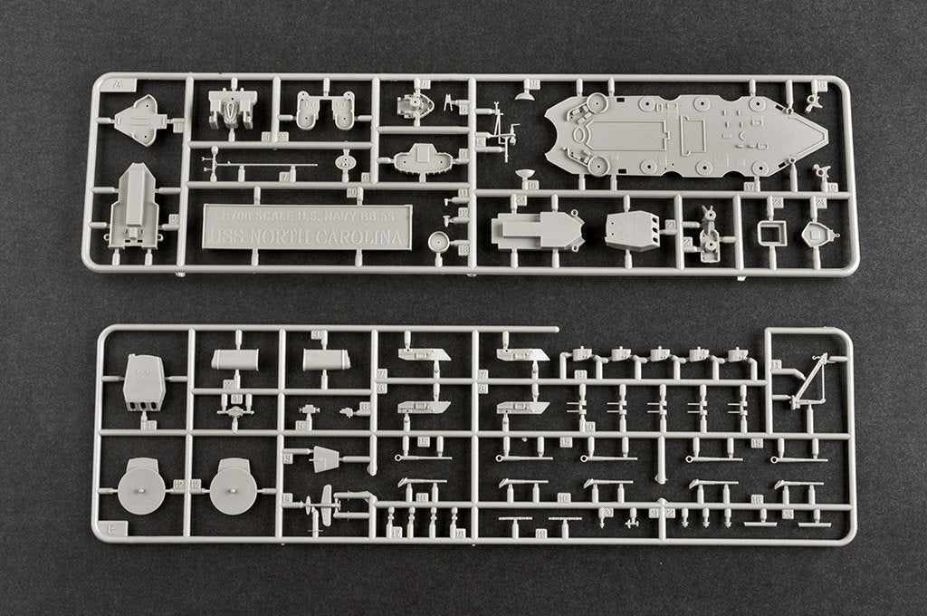 I Love Kit 65704 Top Grade North Carolina BB-55 1/700 – zdjęcie 7