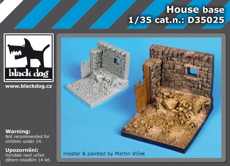 Black Dog D35025 Hause base 1/35