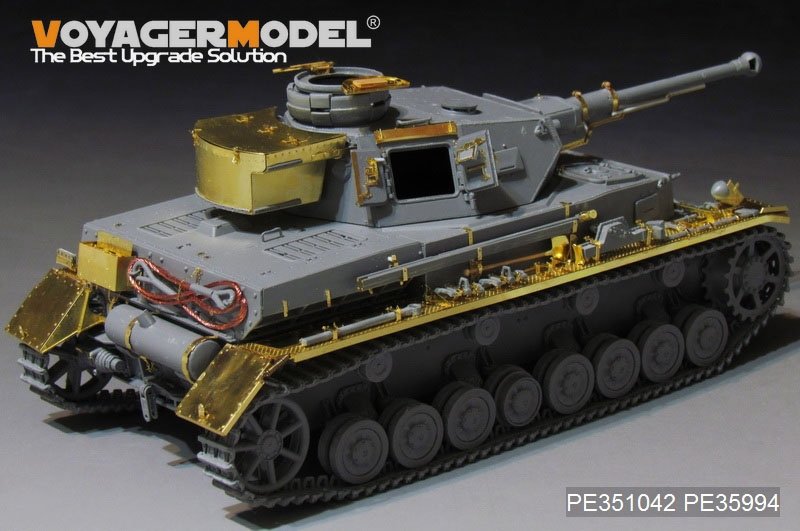 Voyager Model PE351042 WWII German Pz.Kpfw.IV Ausf.F2 Basic For Border BT-003 1/35 – zdjęcie 8