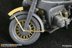 Voyager Model PE35033 Germany Photo Etch Zundapp KS 750 1/35 – zdjęcie 3