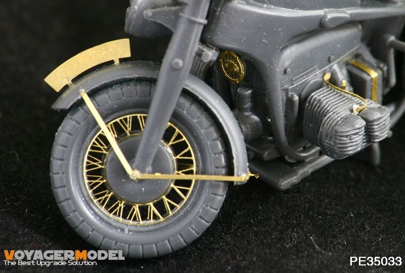Voyager Model PE35033 Germany Photo Etch Zundapp KS 750 1/35 – zdjęcie 3