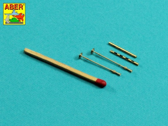 Aber A32019 Set of 2 barrels for British Browning .303 aircraft machine guns with flash hiders 1/32 – zdjęcie 4