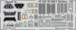 Eduard FE1403 Bf 109E-4 Weekend Eduard 1/48