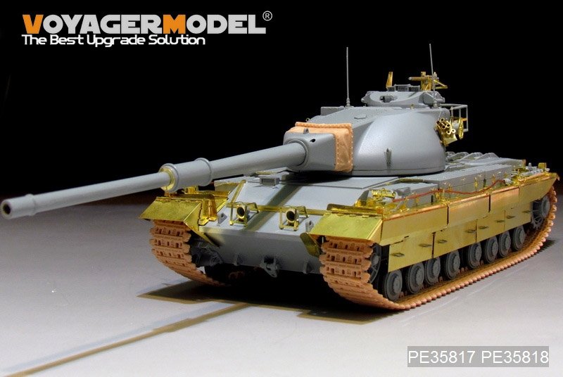 Voyager Model PEA386 British Conqueror MK.II Heavy Tank MK2 Track covers (For DRAGON 3555) 1/35 – image 2