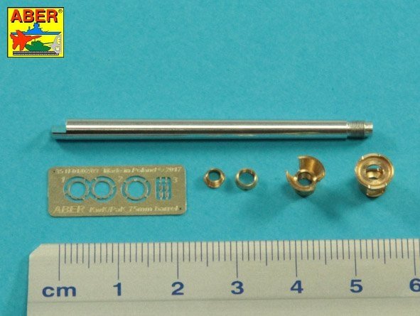 Aber 35L-253 7.5mm barrel with muzzle brake for German Pz.Kpfw. VI Ausf. D/F tank (VK36.01) 1/35 – image 2
