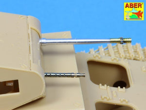 Aber 35L-106N Barrels set KwK.30 &amp;amp; MG 34 for Pz.Kpfw. II, Ausf. A-F 1/35 – zdjęcie 4