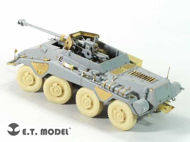 E.T. Model E35-243 WWII German Sd.Kfz.234/4 PANZERSPAHWAGEN (For DRAGON Kit) 1/35 – zdjęcie 3