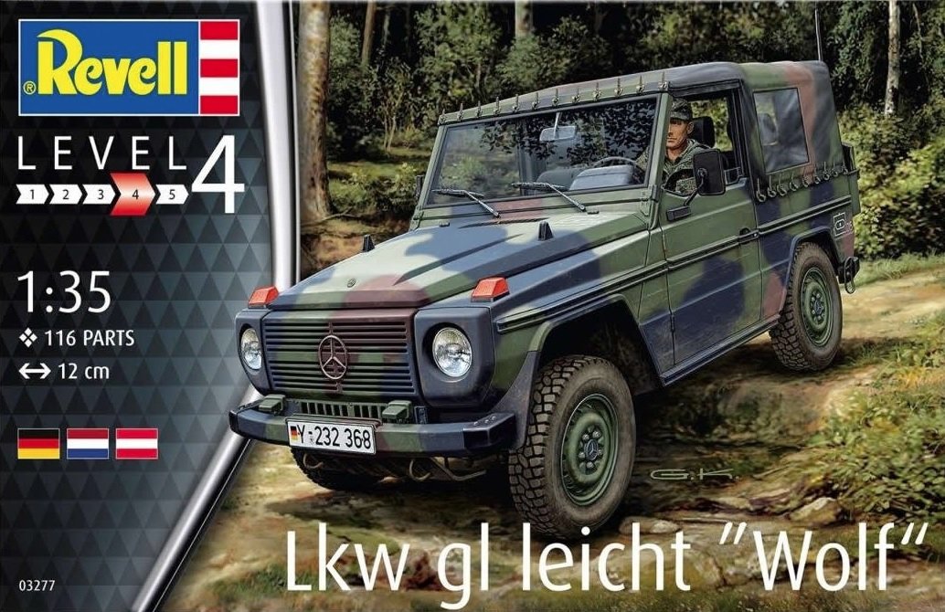 Revell 03277 Lkw gl leicht "Wolf" 1/35