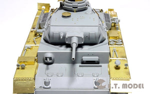 E.T. Model E35-030 WWII German Pz.Kpfw.III Ausf.J Basic (For DRAGON 6463/6394) 1/35 – immagine 6