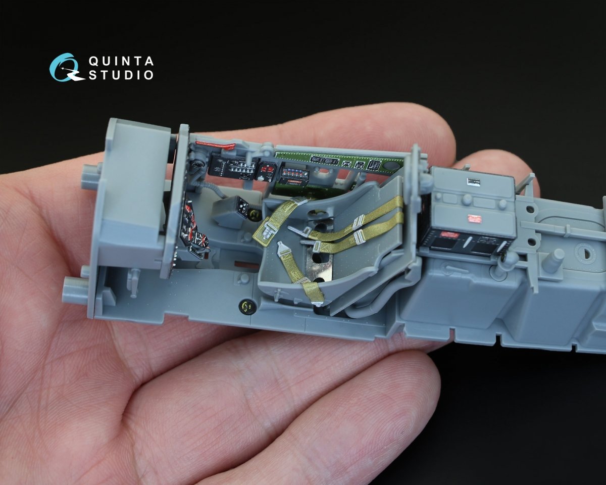 Quinta Studio QD32005 P-51D (Early) 3D-Printed &amp;amp; coloured Interior on decal paper (for Tamiya kit) 1/32 – zdjęcie 8