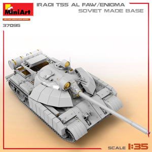 MiniArt 37095 IRAQI T-55 AL FAW/ENIGMA. SOVIET MADE BASE 1/35 – zdjęcie 10