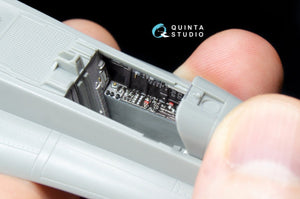 Quinta Studio QD48040 F/A-18С (late) 3D-Printed &amp;amp; coloured Interior on decal paper (for Kinetic) 1/48 – zdjęcie 4
