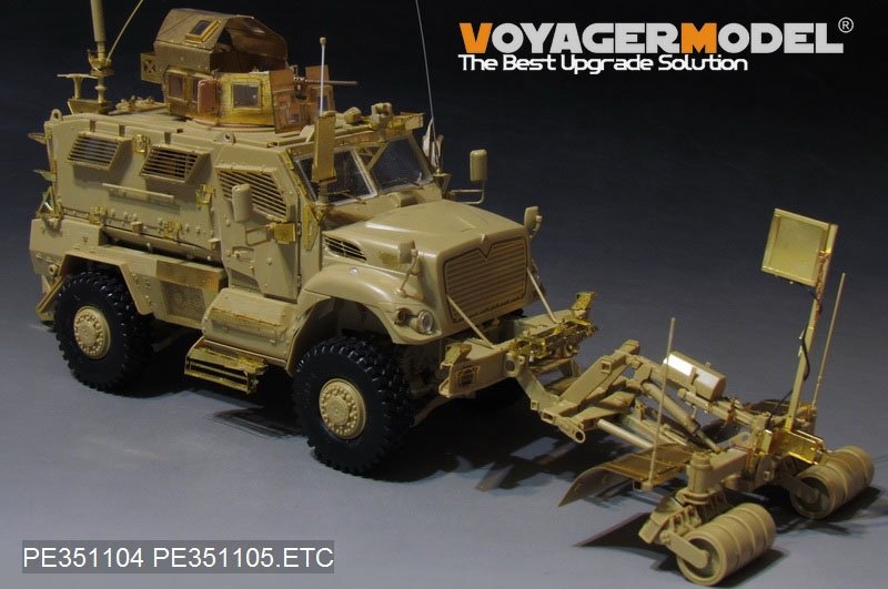 Voyager Model PE351104 Modern US Army Spark Mine Roller Upgrade Set For PANDA HOBBY 1/35 – zdjęcie 6
