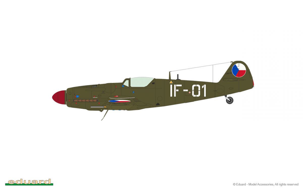 Eduard 70151 Avia S-199 bubble canopy 1/72 – Bild 13