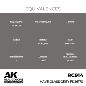AK Interactive RC914 Have Glass Grey FS 36170 17 ml – zdjęcie 3