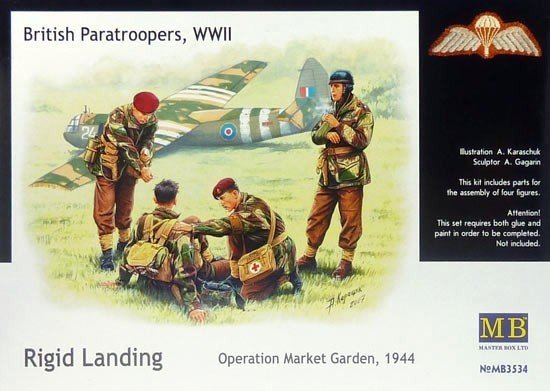 Master Box 3534 Parachutistes britanniques, 1944. Kit 2 (1/35)