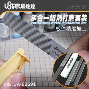 U-Star UA-90691 Multi-size File / Zestaw pilników o różnych gradacjach – immagine 2
