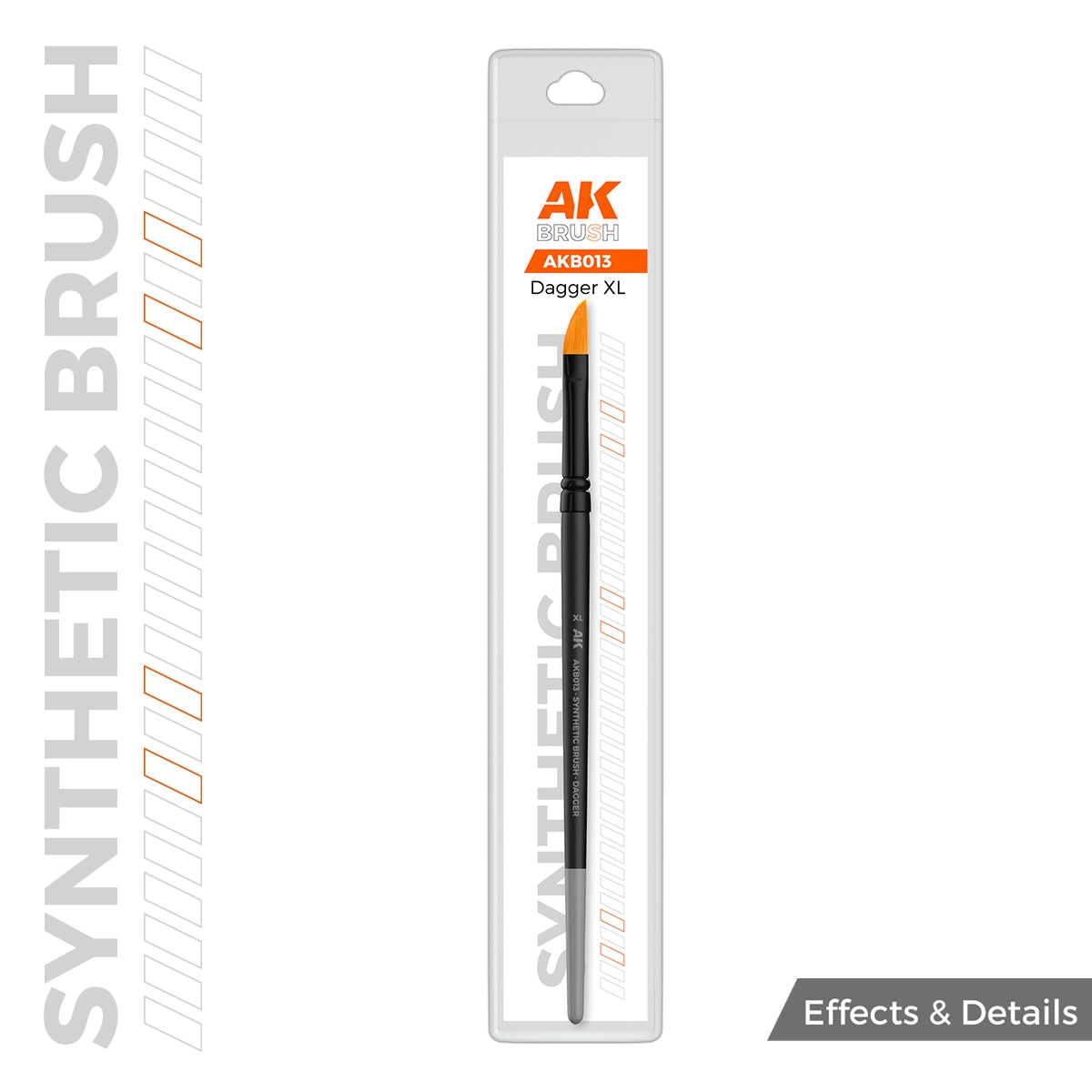 AK Interactive AKB013 AK SYNTHETIC BRUSH – DAGGER XL – image 2