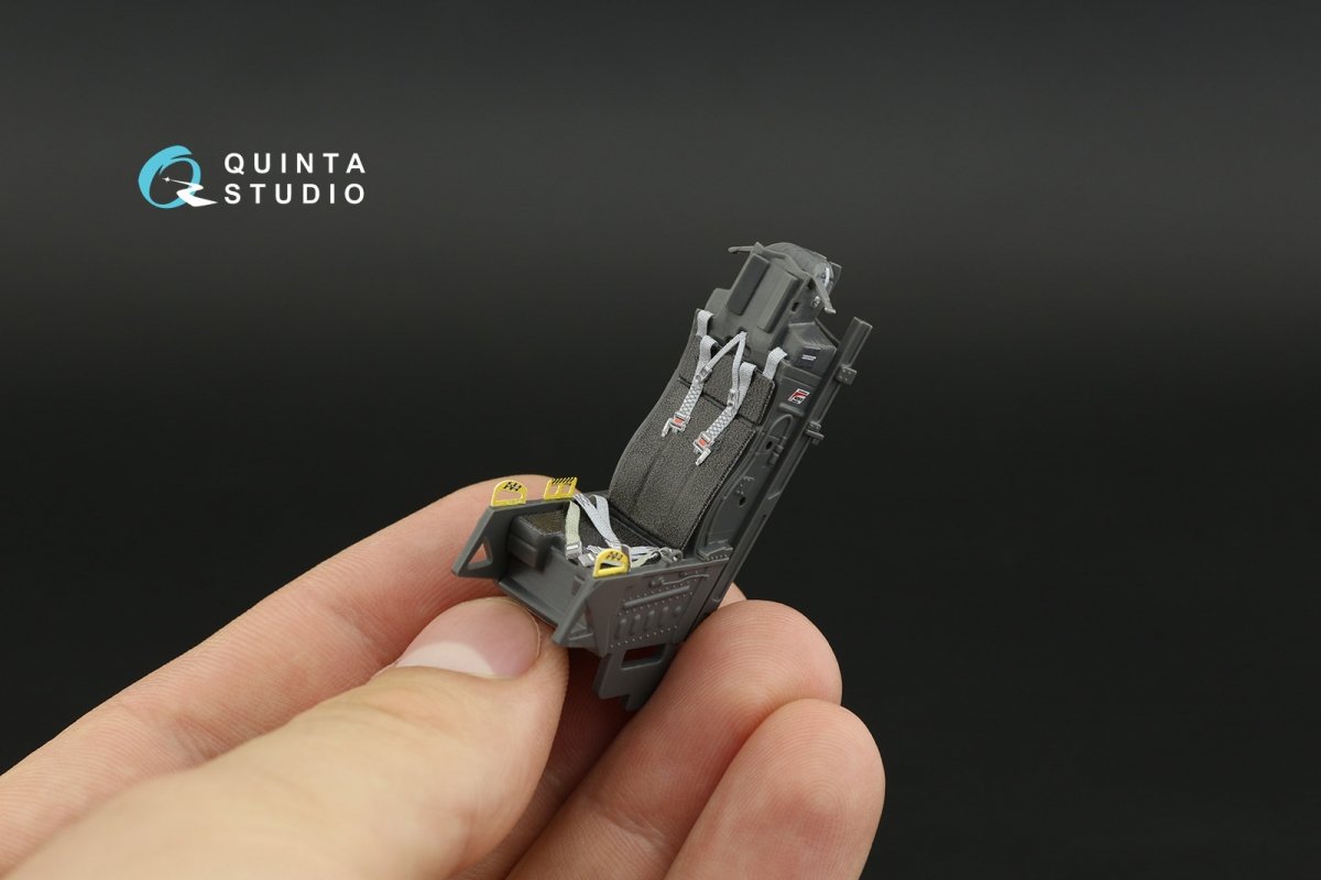 Quinta Studio QD32119 F-15E 3D-Printed &amp;amp; colored Interior on decal paper (Tamiya) 1/32 – image 7