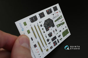 Quinta Studio QD32004 P-51D (Late) 3D-Printed &amp;amp; coloured Interior on decal paper (for Tamiya kit) 1/32 – zdjęcie 4