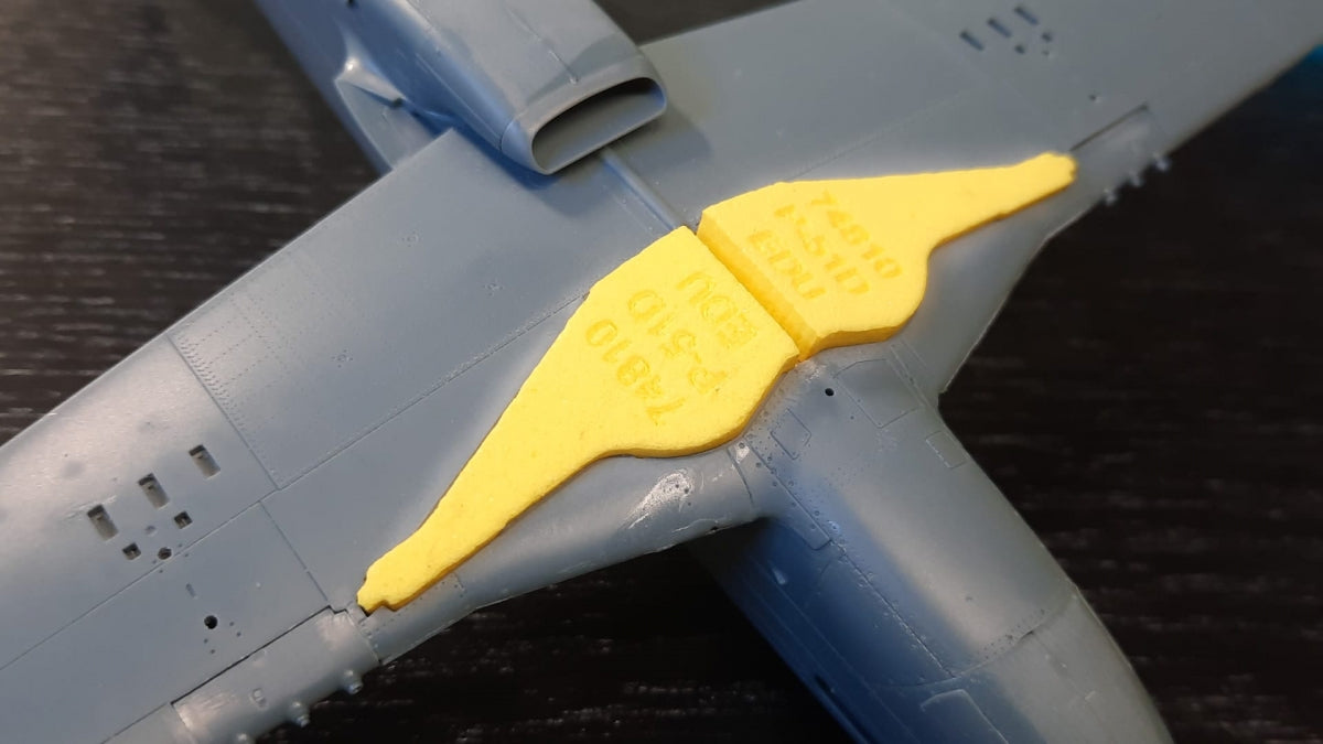 Omask 74810 P-51D Mustang wheel bay plugs (for Eduard) 1/48 – zdjęcie 4