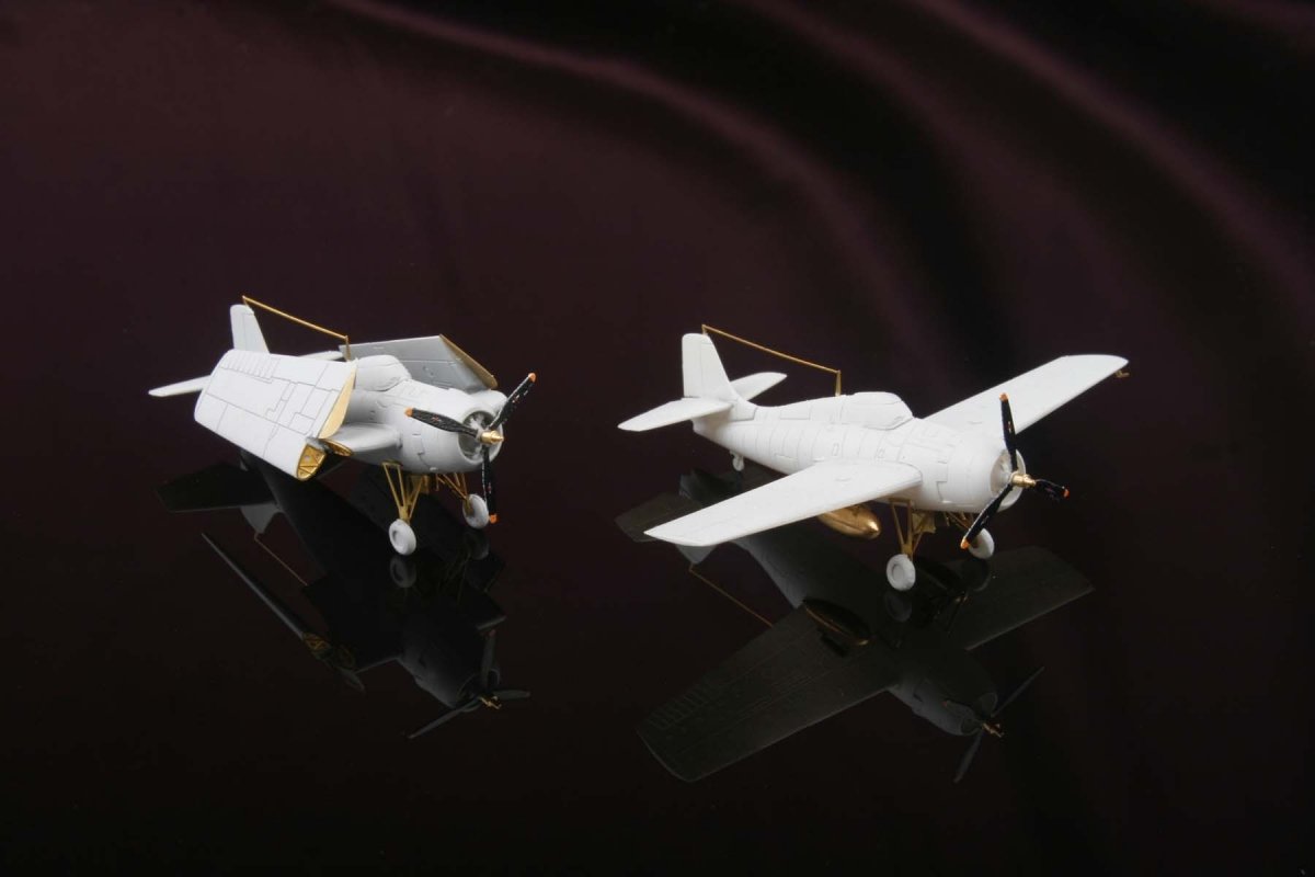 MK1 Design MS-20012 WWII US DECK PLANE SET I 1/200 – zdjęcie 6