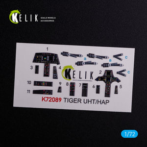 KELIK K72089 Eurocopter Tiger UHT/HAP interior 3D decals for Revell kit 1/72 – image 3