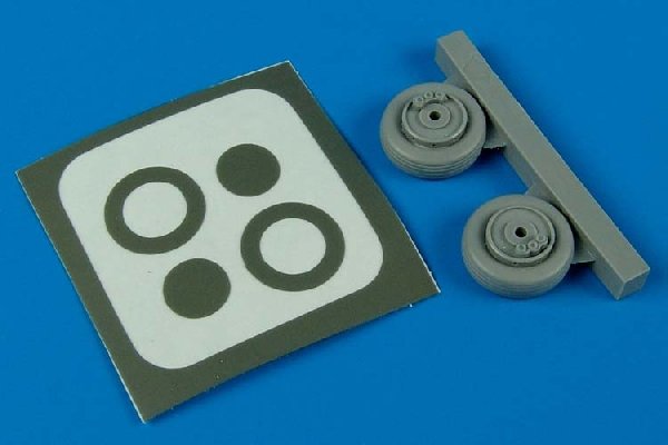 Aires 7211 SAAB Tunnan J/S 29 wheels & paint masks 1/72 Other