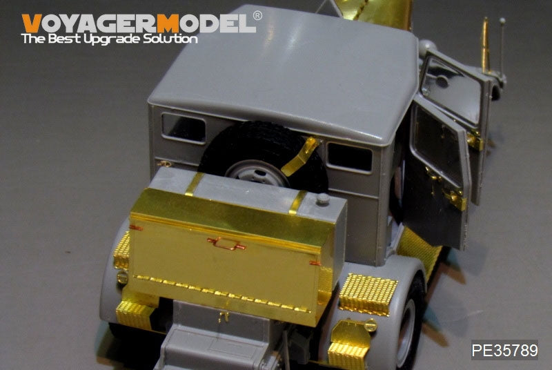 Voyager Model PE35789 WWII Hanomag SS100 Military Car w/V2 Rocket Transporter For TAKOM 2110 1/35 – zdjęcie 6