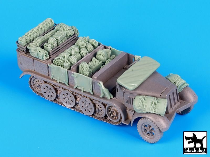 Black Dog T72078 Sd.Kfz 7 accessories set for Revell 1/72 – zdjęcie 4