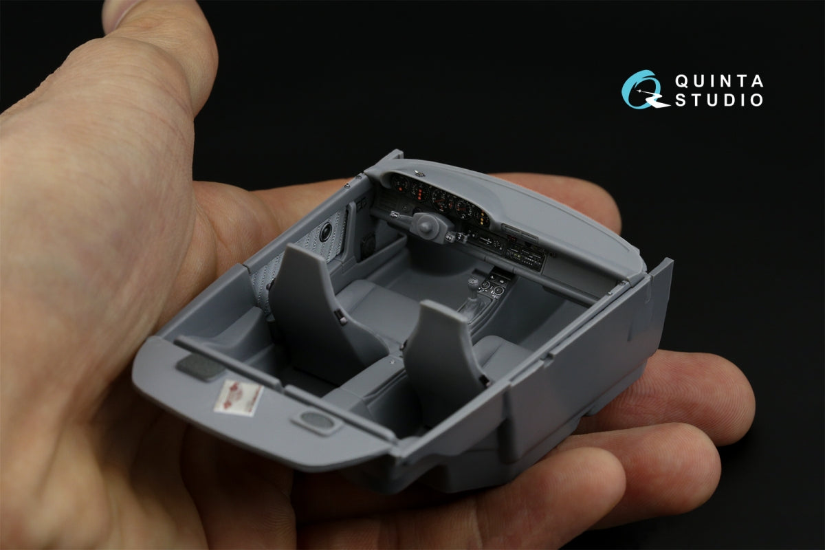 Quinta Studio QD24003 Porsche 959 3D-Printed &amp;amp; colored Interior on decal paper (Tamiya) 1/24 – image 14