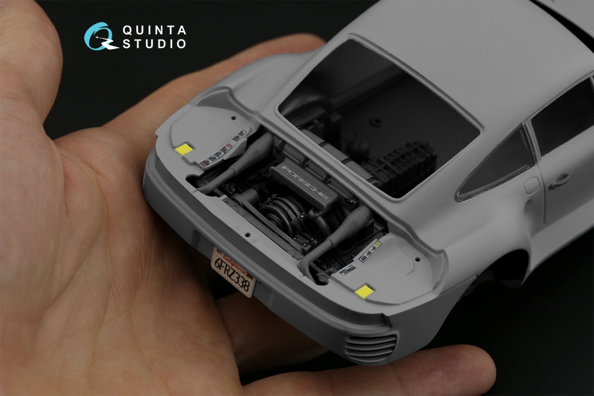 Quinta Studio QD24003 Porsche 959 3D-Printed &amp;amp; colored Interior on decal paper (Tamiya) 1/24 – image 13
